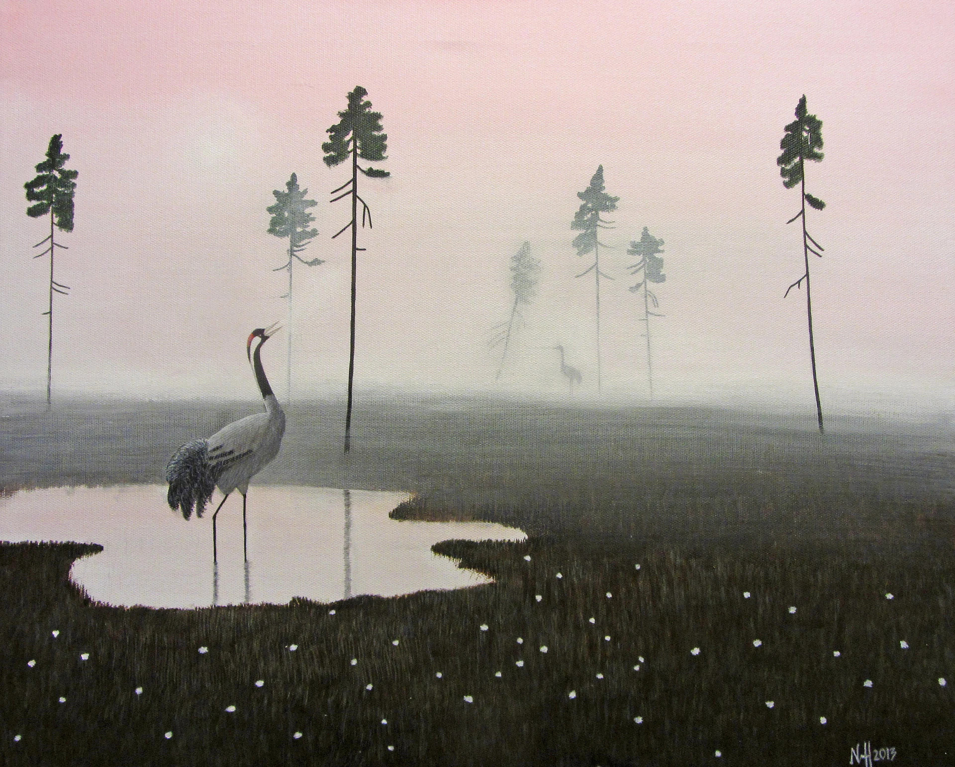 "Ääni hiljaisuudessa", 2013 (myyty)